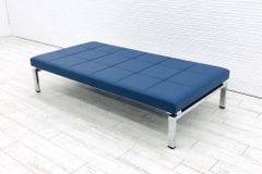 オカムラ マルチモジュールベンチ ベンチソファ 中古 2018年製 3人掛け用ベンチ 中古オフィス家具 1800/900/400 【A000003107】