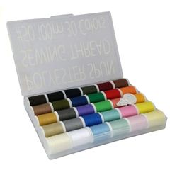 レオニス ミシン糸30色セット #50 100m巻き 0