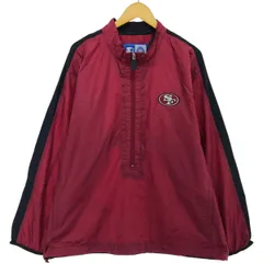 STARTER NFL San Francisco 49ers ハーフジップ 2025年最新】49ers ハーフジップの人気アイテム - メルカリ