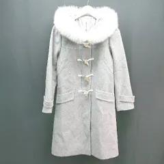 美品Will selection ウィルセレクション ファー付きロングコート 白 ウィルセレクションファー付きコート