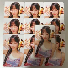 10枚 LE SSERAFIM Crazy コンパクト盤 トレカ カズハ Universal Music Store ユニバーサルミュージックストア ルセラフィム