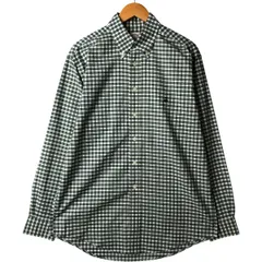 古着 ブルックスブラザーズ Brooks Brothers 346 長袖 ボタンダウンチェックシャツ メンズM相当/eaa594262