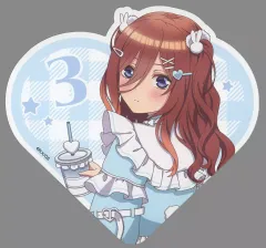 【中古】シール・ステッカー 中野三玖 ダイカットステッカー 「五等分の花嫁∽ Tree Village cafe」