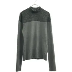 LIMI feu リミフゥ 23AW シャギー切り替えハイネックカットソー LJ-T02-834 グレー 2のサムネイル
