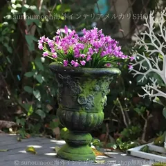 ロココ調柄高級陶器クラシックプランターと台座セット ロココ調柄高級陶器クラシックプランターと台座セット