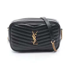 サンローランパリ SAINT LAURENT PARIS ショルダーバッグ LOU ルー ミニバッグ 748849DV7071000 ブラック レザー ショルダーバッグ レディース 新品