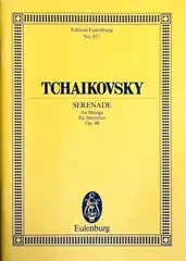 チャイコフスキー 弦楽セレナード ハ長調 Op.48 (ポケットスコア) 輸入楽譜 Tchaikovsky Serenade Op.48 洋書