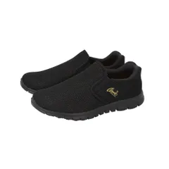 ☆ オールブラック ☆ 24cm ☆ Arnie Arnold Palmer スライドフィットスニーカー AN2202 アーニーアーノルドパーマー スニーカー AN2203 シューズ ウォーキングシューズ カジュアルシューズ 軽量 軽い 手を使わずに履ける