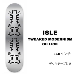 スケートボード デッキ【ISLE SKATEBOARD】TWEAKED MORDERNISM 8.0inch 正規品 デッキテープ付き 即納可能