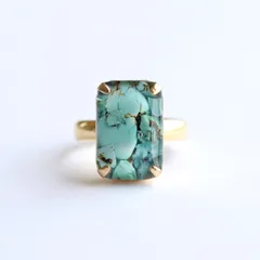 gemstone jewelry ターコイズのリング