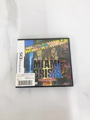 ●Nintendo DS マイアミクライシス【ゲームソフト】【1】