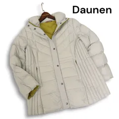 Daunen Glitzern ダウネン グリッツァーン 秋冬★ キルティング ナイロン ダウン コート Sz.L レディース グレー