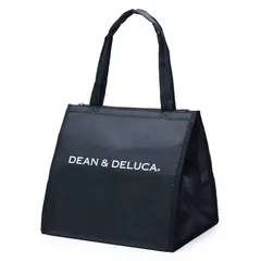DEAN&DELUCA ディーン& デルーカ クーラーバッグ Lサイズ プレゼント  ファスナー付き 大容量 運動会 お弁当　トートバッグ ショッピング