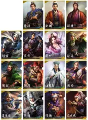 【中古】クリアファイル [単品] 集合 武将アートA4クリアファイル(15種セット) 「PS4ソフト 三國志13 30周年記念トレジャーボックス」 同梱特典