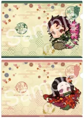 【中古】クリアファイル 炭治郎＆禰豆子(誕生花ver.) A4クリアファイルセット(2枚組) 「鬼滅の刃」