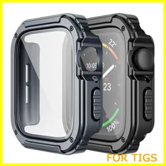 【数量限定】【2枚入り】Adepoy コンパチブル Apple Watch Series 6/5/4/SE 44mm 用 ケース 頑丈 アップルウォッチケース 全面保護カバー 耐衝撃 スポーツケース 落下 衝撃 吸収 傷防止 Apple watch ケース 4