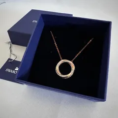 【新品 / 鑑定済】スワロフスキー Swarovski Hilt ペンダント ネックレス 参考価格28,315円