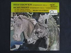 LP/レコード 0238■オッテルロー指揮 ウィーン交響楽団 ハーグフィルハーモニー/ベートーヴェン 交響曲第5番 運命 シューベルト 交響曲 第8番 未完成/SFON7504
