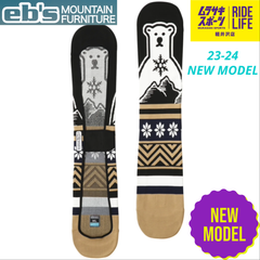 【ムラスポ公式】eb's　エビス　BEAR（BK/BE）　ニットカバー　23-24　NEW　ケース　スノーボード