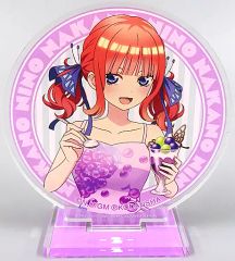 [中古]アクリルスタンド·アクリルパネル 中野二乃(バストアップ) [映画 五等分の花嫁 描き下ろしイラスト フルーツワンピースver. トレーディングアクリルスタンド]