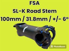 【新品・未使用】FSA｜SL-K Road Stem 100mm