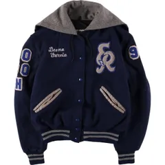 DeLONG デロング 70s USA製　アワードジャケット　スタジャン　古着 70s-80s DeLONG Nylon Varsity Jacket – ataco garage blog