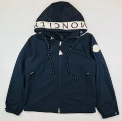 希少★良品★MONCLER・モンクレール VESSILL メンズ ブランドアイコンビックラバーワッペン付き フード開閉式ブランドロゴ ダブルジップ ジャケット 2021年モデル(1)メンズジャケット パーカー カジュアル 秋冬物 ブランド アウター