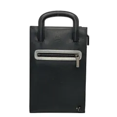 残り1点【Christian Louboutin】ハンドバッグ レザー スタッズ Christian Louboutin (クリスチャン ルブタン) レザー スタッズ