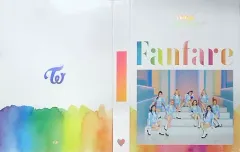 【中古】収納・携帯用アイテム TWICE トレカケース 「Fanfare」 リリース記念グッズ ONCE JAPAN会員限定