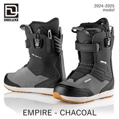 DEELUXE ディーラックス エンパイア EMPIRE CHACOAL STAGE 4 スノーボード ブーツ チャコール ブラック 26.5cm