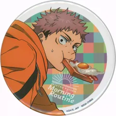 【中古】バッジ・ビンズ 虎杖悠仁 缶バッジ 「セガ ラッキーくじ 呪術廻戦 Morning Routine」 F賞