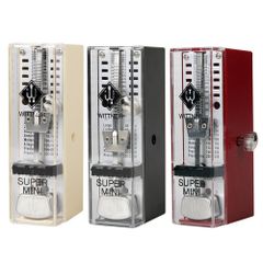 Wittner ミニ機械メトロノーム 884051/886051/882051 楽器用汎用 外形が小さく携帯に便利です アイボリー・ルビー・ブラック選択可【並行輸入】