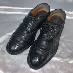 visvim ブラックウィングチップ US9.5 - メルカリ