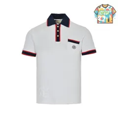 【今日特価】ポケット双 G 刺繍ポロ / Pocket Double G Embroidered Polo-1
