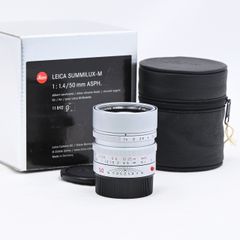Leica ライカ Summilux-M 50mm F1.4 ASPH. 6bit シルバー ズミルックス 交換レンズ【中古】