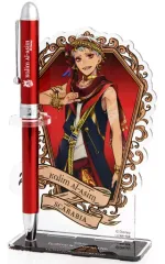 【中古】ペンスタンド・筆立て(アクリル) カリム・アルアジーム アクリルスタンド付多機能ボールペン 「ディズニー ツイステッドワンダーランド」 プレミアムバンダイ限定