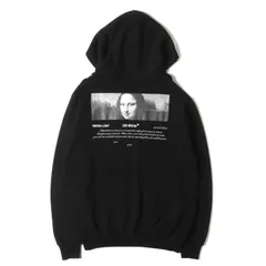 新品未使用★OFF-WHITE・モナリザグラフィック パーカー（L）19SS off white オフホワイト サイズ:L 19SS OMBB034S19003005