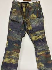 セット可能　QUIKSILVER DRYFLIGHT 迷彩 スノーボードパンツ セット可能 QUIKSILVER DRYFLIGHT 迷彩 スノーボードパンツ - メルカリ