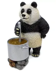 【中古】トレーディングフィギュア パンダが料理 「朝隈俊男のアニマルキャンプ -アニ・キャン- part.2」