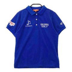 BEAMS GOLF ハーフジップ モックネックシャツ ネイビー Mサイズ - メルカリ