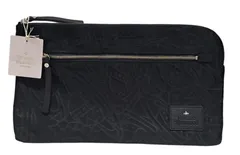 未使用 ヴィヴィアンウエストウッド VWB860 クラッチバッグ ORBエンボス 型押し オーブ ブラック 黒 オーブエンボス VivienneWestwood