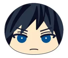 【中古】ぬいぐるみマスコット・ぬいぐるみバッジ 冨岡義勇 「鬼滅の刃 おまんじゅうにぎにぎマスコット」