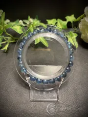 💎天然石   高品質❗️透明度抜群❗️ デビルアクアマリン    ブレスレット    レディース＆メンズ     E601