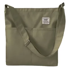 [VEAGIA] トートバック 大きめ キャンバストート A4 キャンバス ダッフル バッグ プレーントラベリング キャンバス ユニセックス バッグ