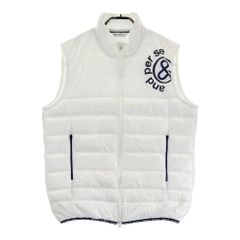 サイズ：0 NEW BALANCE GOLF ニューバランス  ハイネック半袖Tシャツ フレンチスリーブ  ネイビー系 [240101475760] ゴルフウェア レディース ストスト NEW BALANCE GOLF ニューバランス ハイネック 半袖Tシャツ 胸