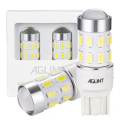 新品 AGLINT T20 シングル球 LED バックランプ 後退灯 リアフォグランプ バックライト 7440 7443 W21W 爆光 24連 車検対応 無極性 2個セット 1年品質 (白)
