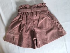 子供用コーデュロイ　ショートパンツ　薄ピンク　10