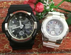 Gショック ペア G-SHOCK BABY-G ペアウォッチ ペア腕時計 カシオ 2本セット  デジタル アナデジ GAW-100-1AJF  BGA-1100GR-7BJF 人気 ラッピング無料 