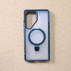 Galaxy s25 ultra用　スマホケース(ブラック）スタンド機能付き