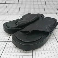 ◇ ⊂ FABIO RUSCONI サンダル ブラック系 37 レディース E  【1509100021278】